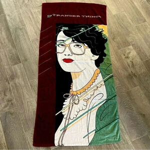 Lootcrate Netflix Stranger Things Beach Towel Barb RIP - New, Never Had Tags